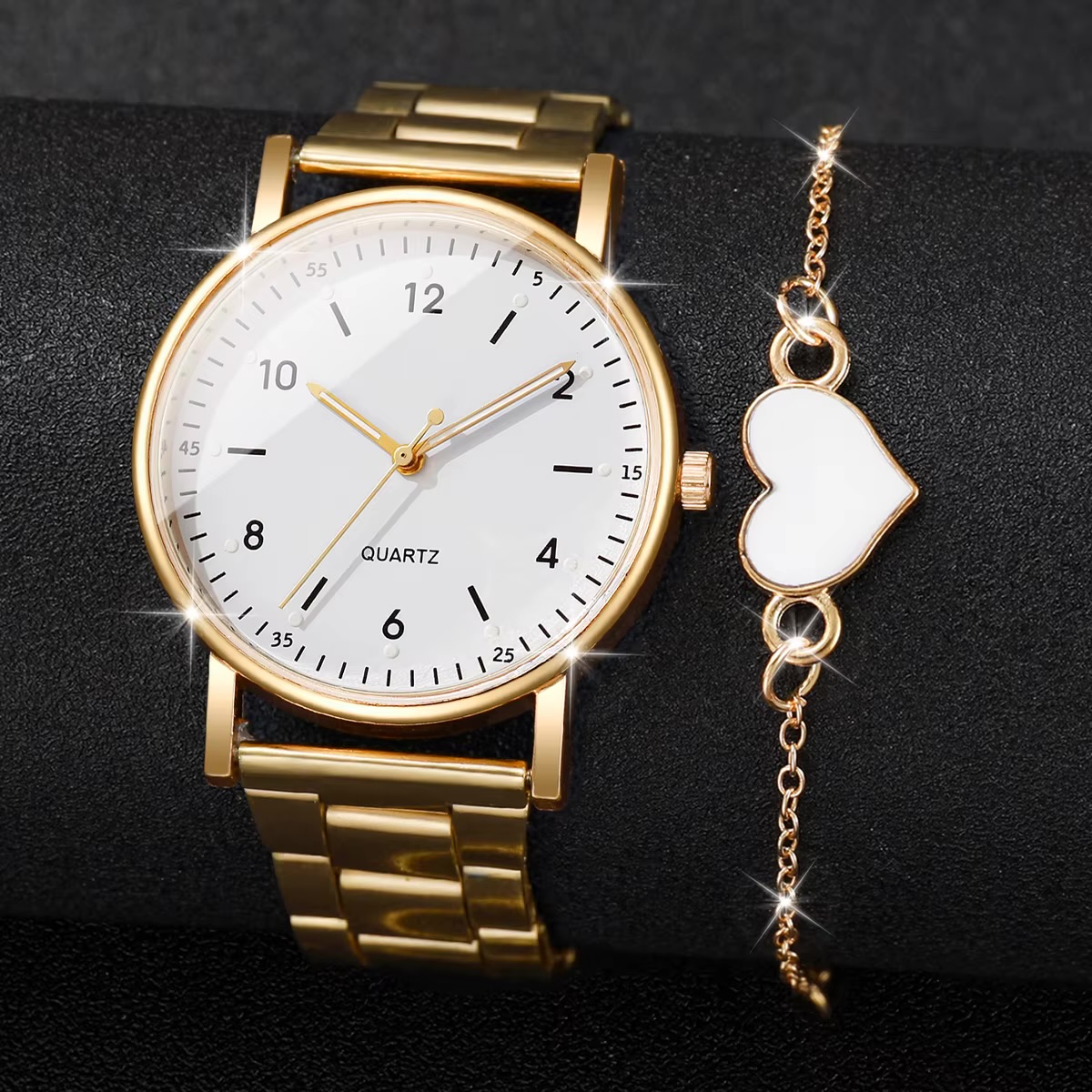 Women’s Watch & Bracelet Set Reloj Mujer - Image 3